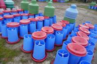 20 BLUE MANOLA FEEDERS - 2