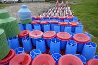 20 BLUE MANOLA FEEDERS - 3