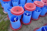 20 BLUE MANOLA FEEDERS - 10