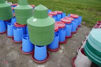 20 BLUE MANOLA FEEDERS - 11