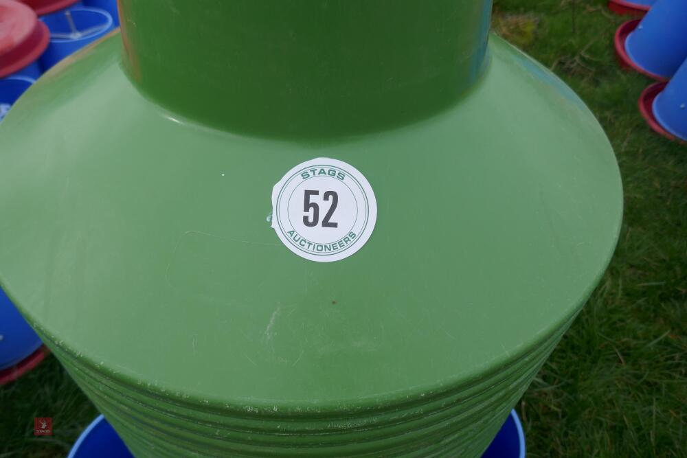 20 BLUE MANOLA FEEDERS