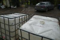 6 IBX 1000 LITRE CONTAINERS - 10