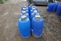 10 BLUE BARREL FEEDERS - 11
