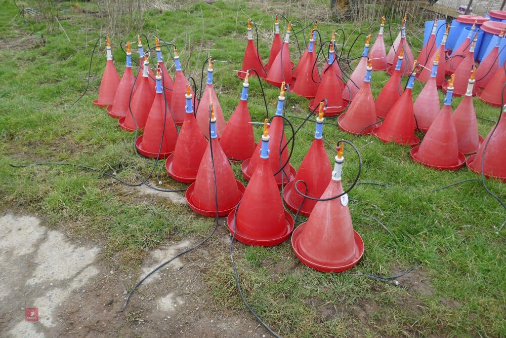 15 B85 PLASTIC DRINKERS