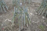 GALVANISED BLUE BARREL FEEDER STANDS - 3