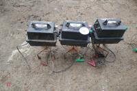 3 HOTLINE ELECTRIC FENCE UNITS (S/R) - 4