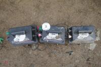 3 HOTLINE ELECTRIC FENCE UNITS (S/R) - 9