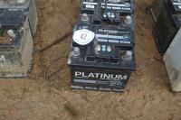 3 PLATINUM 12V BATTERIES - 5