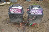 2 9V ELECTRIC FENCE UNITS (S/R) - 2