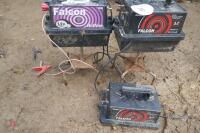 2 FALCON 12V ELECTRIC FENCE UNITS (S/R) - 11