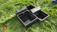 2 WATER TROUGHS - 5