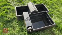 2 WATER TROUGHS - 6