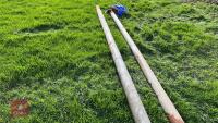 2 GRAIN AUGERS - 8