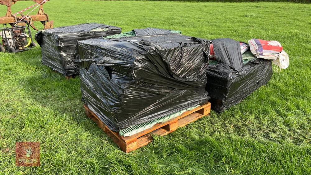 3 PALLETS OF PIG/SHEEP SLATS