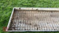 GALV 8'6'' X 3'2'' SHEEP FOOTBATH - 2