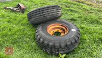 2 X 12.5/80 15.3 WHEELS & TYRES - 4
