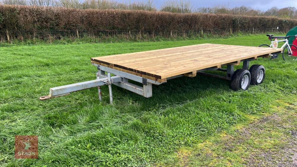 13' X 7' FLATBED TRAILER