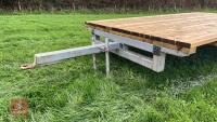 13' X 7' FLATBED TRAILER - 3