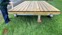 13' X 7' FLATBED TRAILER - 6