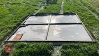8'5'' X 7'6'' SHEETED DOOOR - 2