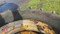 GOODYEAR PAIR 650/65/38 WHEEL & TYRES - 5