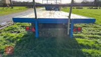 20FT SINGLE AXLE BALE TRAILER - 9
