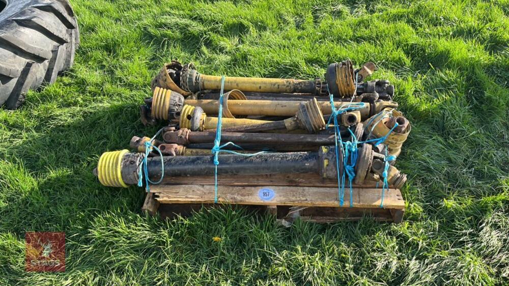 PALLET OF PTO SHAFTS/SPARES