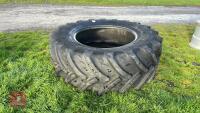 KLEBER 580/70 R38 TRACTOR TYRE - 2