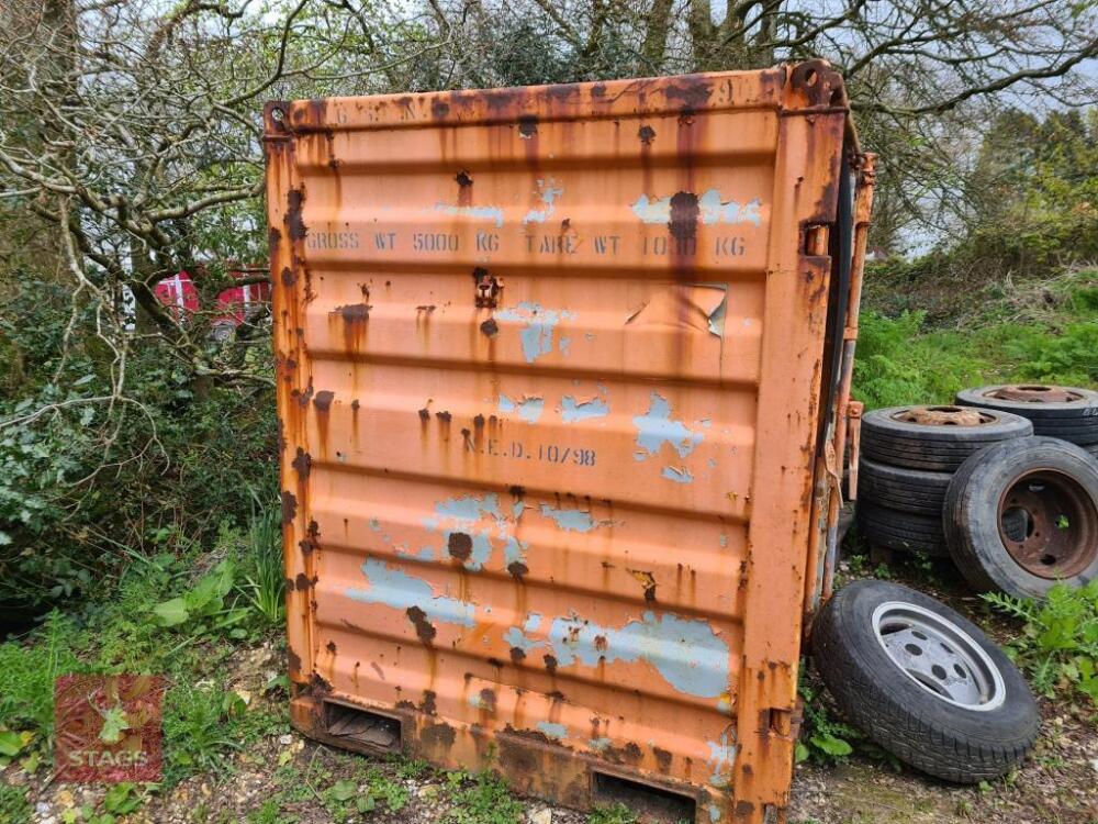 SMALL ISO SHIPPING CONTAINER