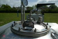STAINLESS STEEL PRESSURISED STORAGE TANK - 12
