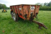 REDROCK 12T TWIN AXLE DUMP TRAILER - 20