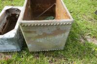 2 RIVETED TANKS/ PLANTERS - 6