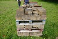 3 PALLETS OF MIXED KERBS/ STONES - 2