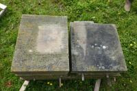 7 STONE SLABS/ SECTIONS - 4