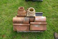 PALLET OF RIDGE TILES - 5