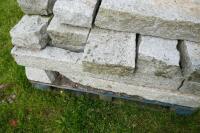 PALLET OF GRANITE KERBS - 4