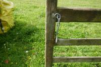11' WOODEN FIELD GATE - 4
