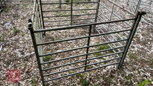 4 X 4' GALVANISED SHEEP HURDLES