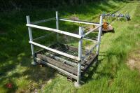 5' X 4' METAL STILLAGE - 2
