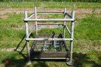 5' X 4' METAL STILLAGE - 6