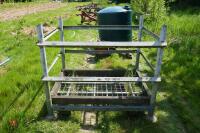 5' X 4' METAL STILLAGE - 8