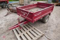 2018 MARSHALL SINGLE AXLE TIPPING TRAILE - 3