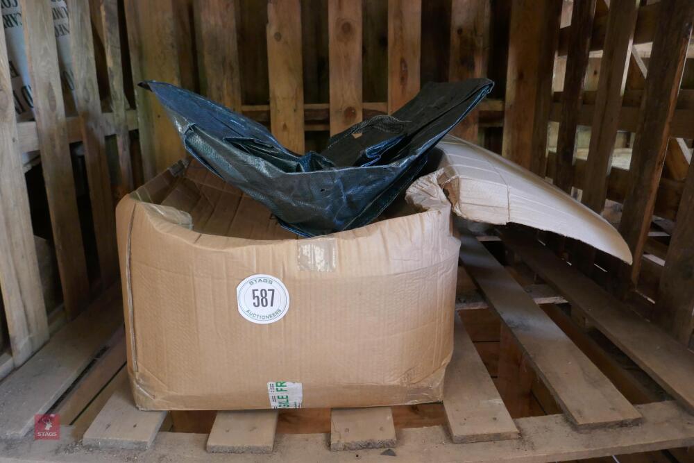 BOX OF 40 X 77L PLASTIC TREE BAGS