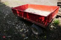 6 1/2' SINGLE AXLE TIPPING TRAILER - 9