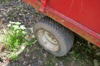 6 1/2' SINGLE AXLE TIPPING TRAILER - 15