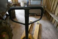 SET OF PALLET TRUCKS - 6