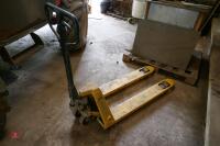 SET OF PALLET TRUCKS - 8