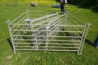 8 GALVANISED 6' SHEEP HURDLES