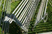8 GALVANISED 6' SHEEP HURDLES - 5