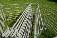 8 GALVANISED 6' SHEEP HURDLES - 7